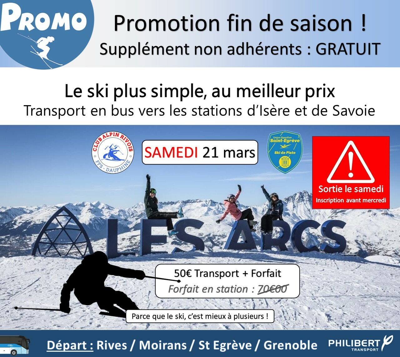 Sortie ski