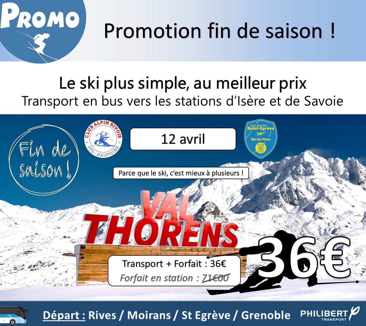 Sortie ski